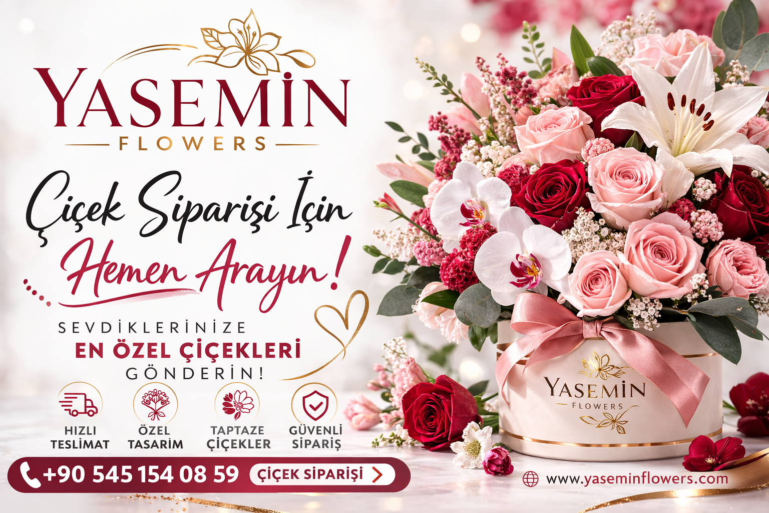 Yasemin Flowers slider görseli 4